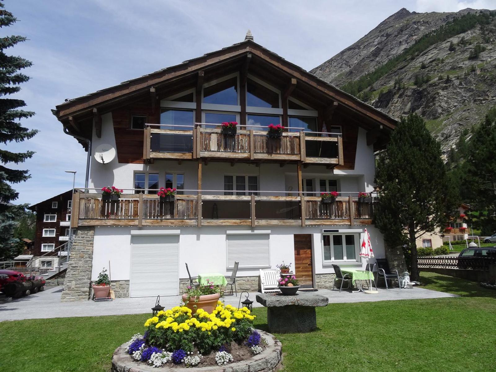 Chalet Wiesengrund Edelweiss 6P Saas-Almagell Exterior foto